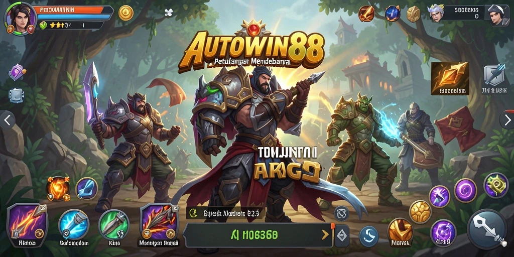 Tangkapan layar gameplay yang intens dari AUTOWIN88.