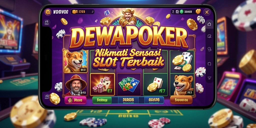 Gameplay seru DEWAPOKER dengan berbagai tema slot yang menarik.