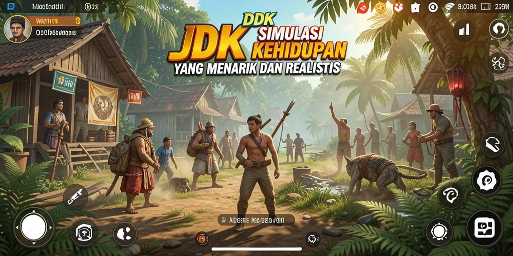 Tampilan gameplay Simulation yang menarik di DKK.