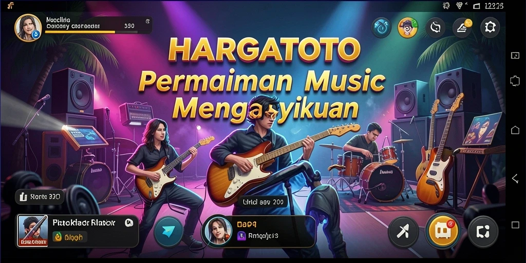 Tampilan gameplay HARGATOTO yang menarik dan interaktif.