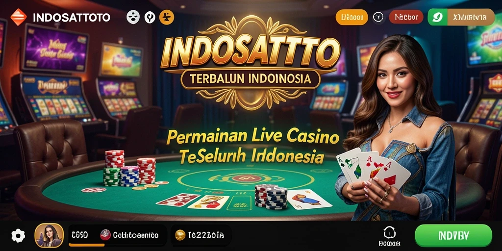 Tampilan gameplay INDOSATTOTO yang menegangkan dan menyenangkan.