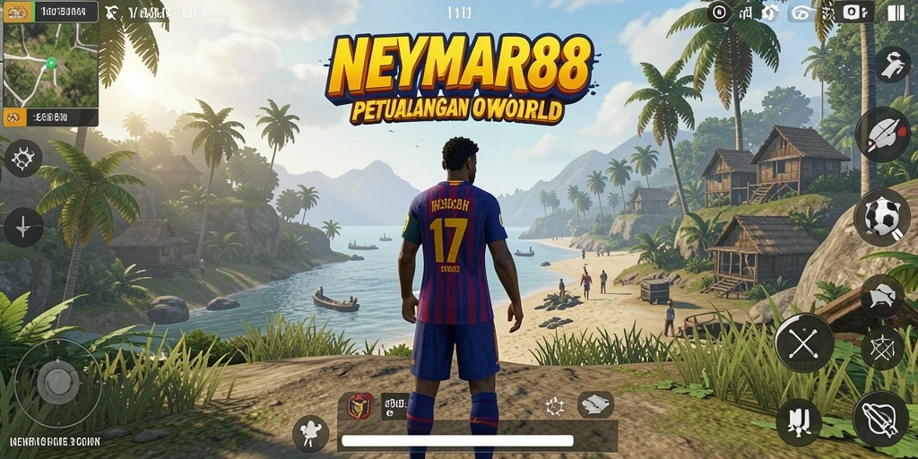 Tampilan menakjubkan dari dunia terbuka di NEYMAR88.