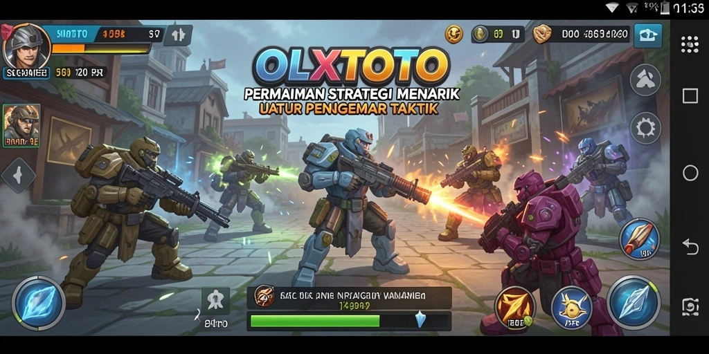 Tampilan gameplay OLXTOTO yang penuh strategi menarik dan dinamis.