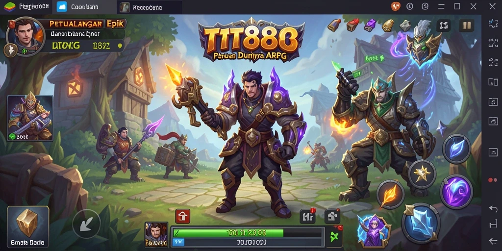 Tampilan gameplay seru TTT888 dengan grafis menawan.